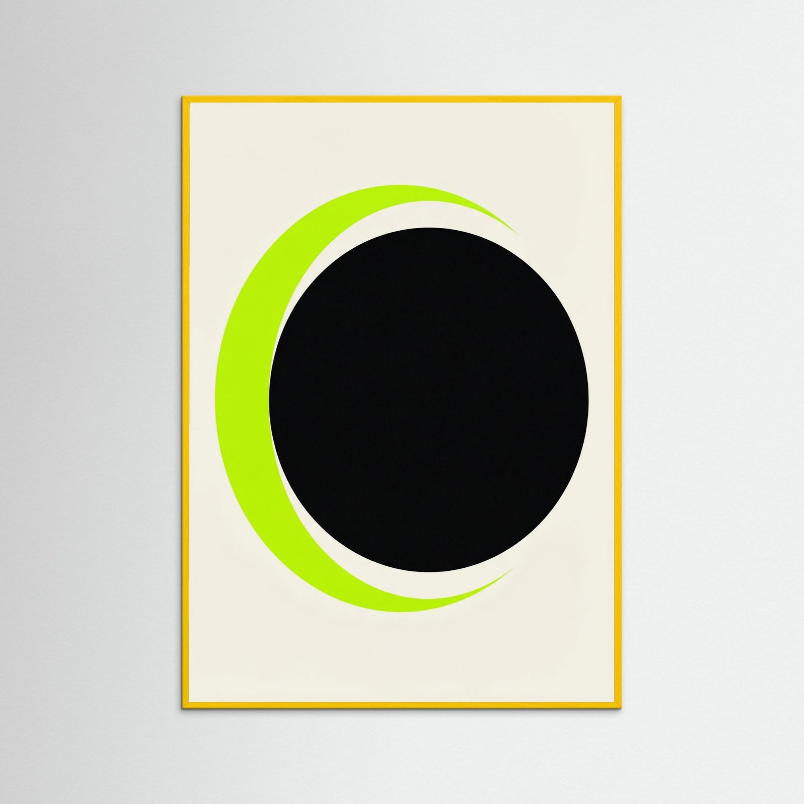 Yellow Wood Green Crescents