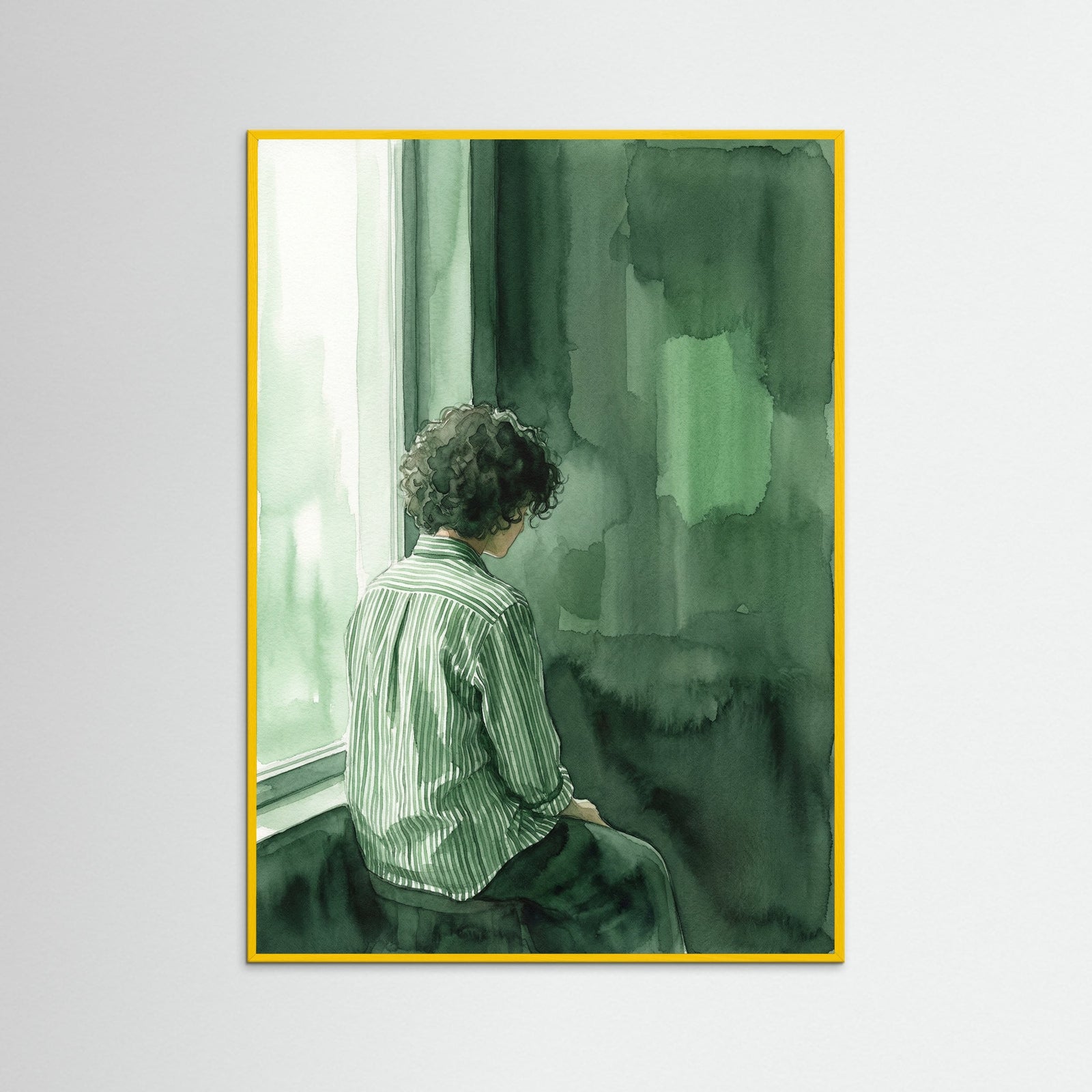 Yellow Wood Green Curls