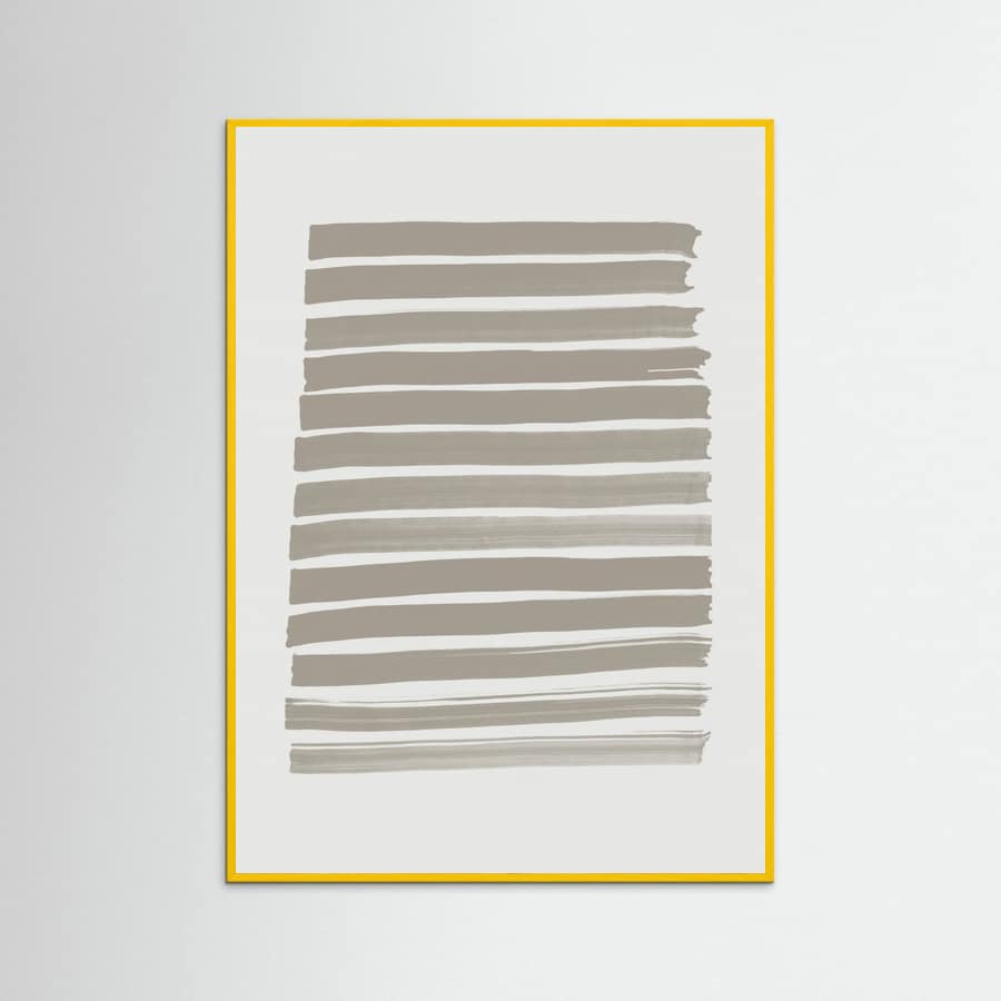 Green Strokes Poster – plakat og kunsttryk