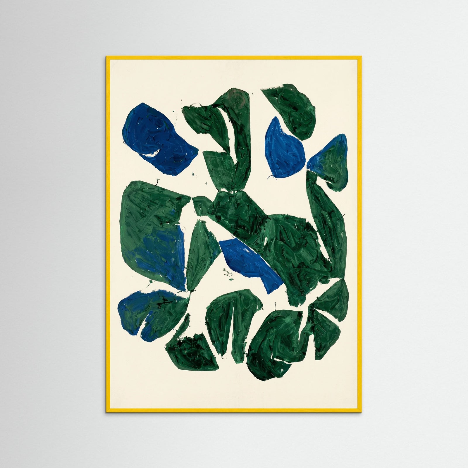 Yellow Wood Hanta Blue Green