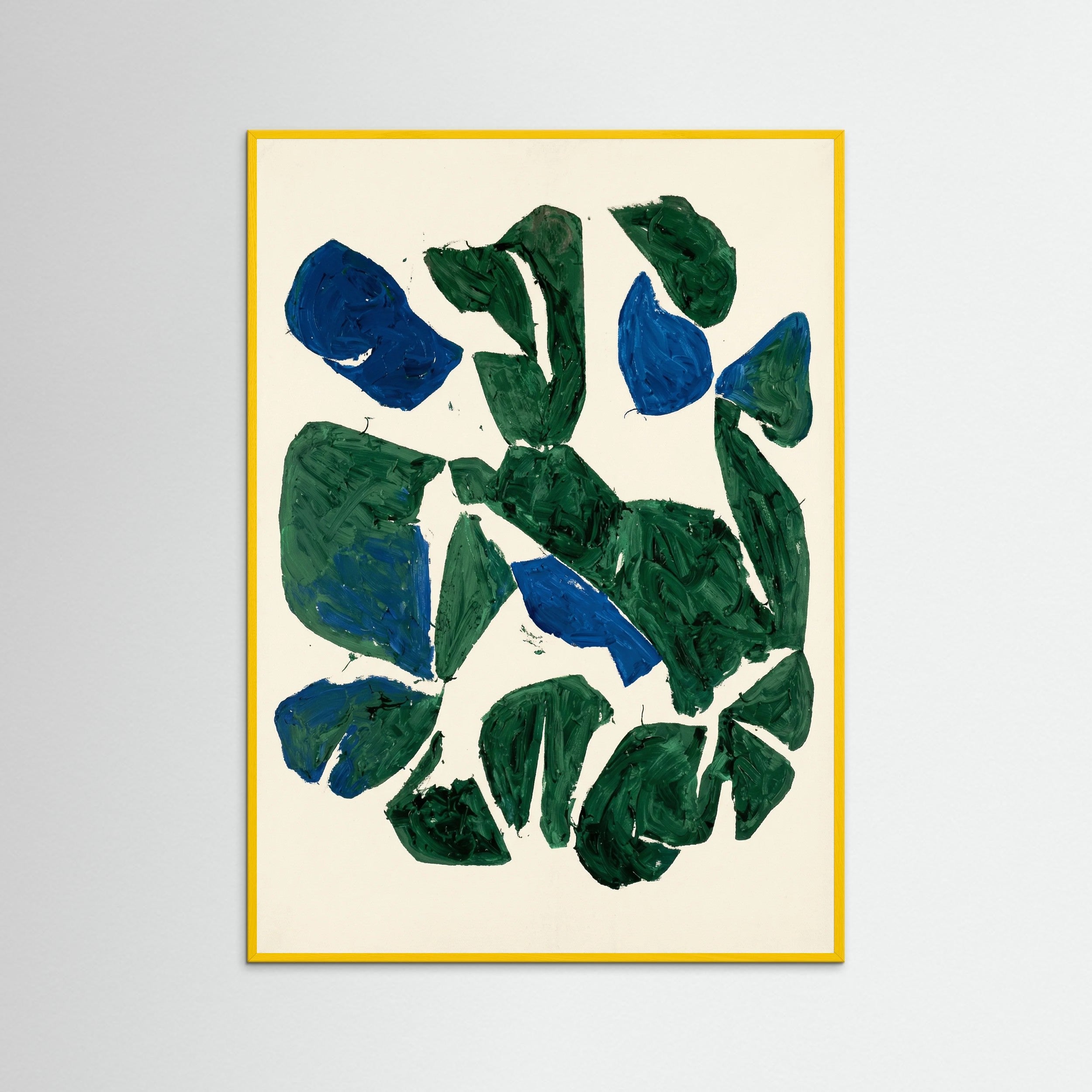 Yellow Wood Hanta Blue Green