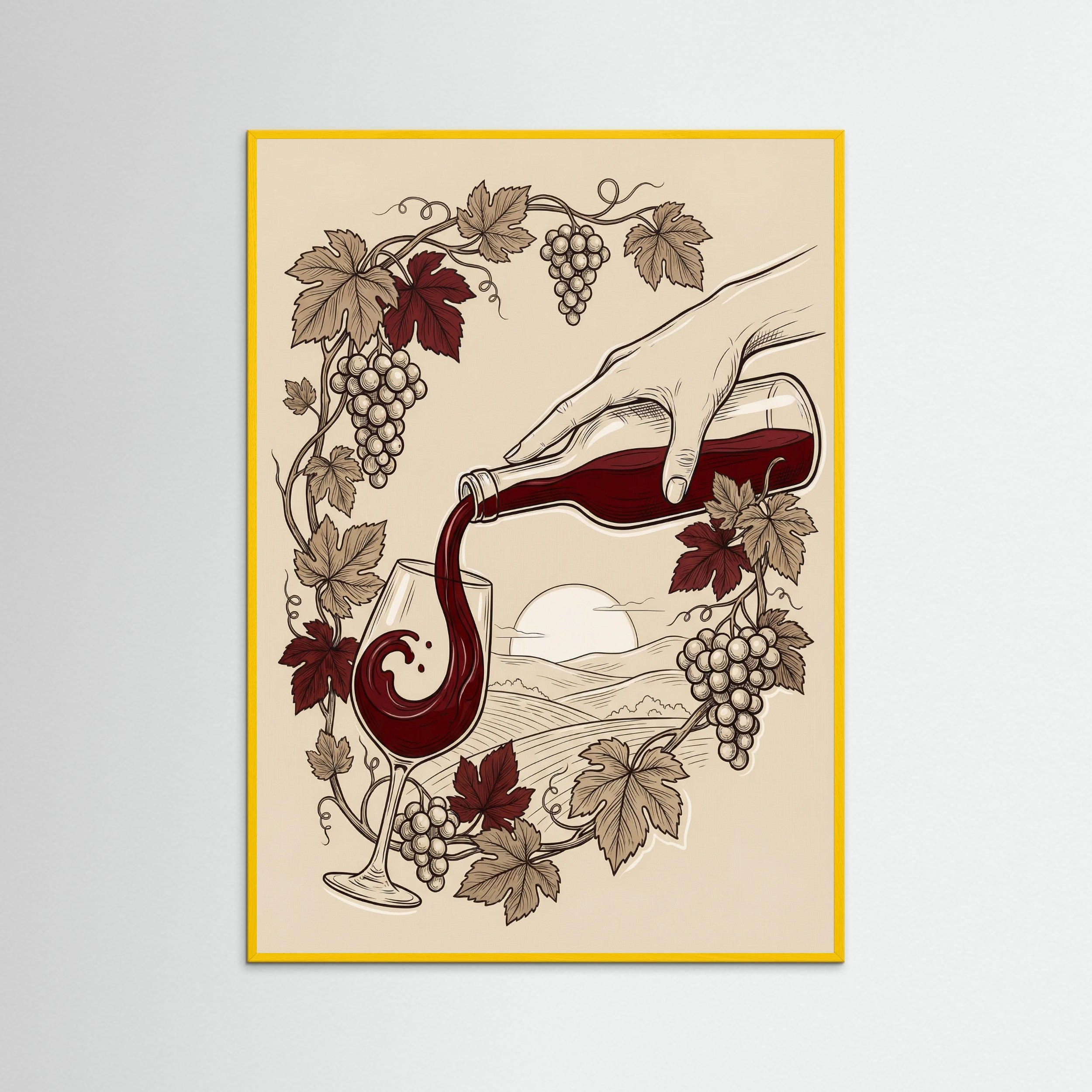 Yellow Wood Harvest Toast