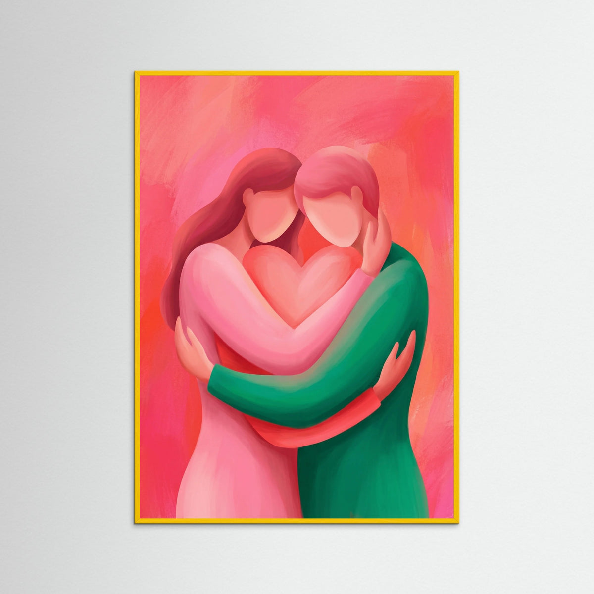 Yellow Wood Heartfelt Connection