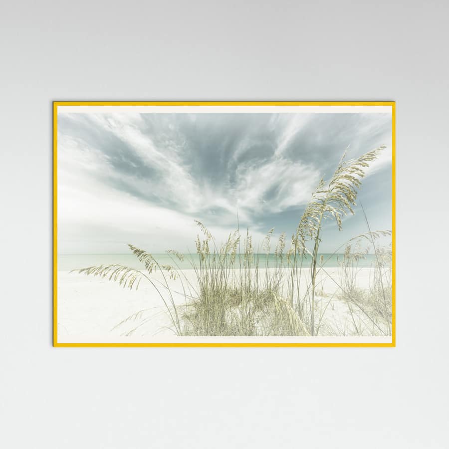 Affiche Heavenly calmness on the beach – affiche et impression d’art