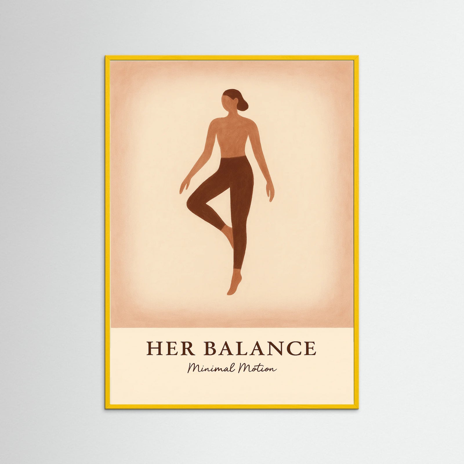 Yellow Wood Her balance