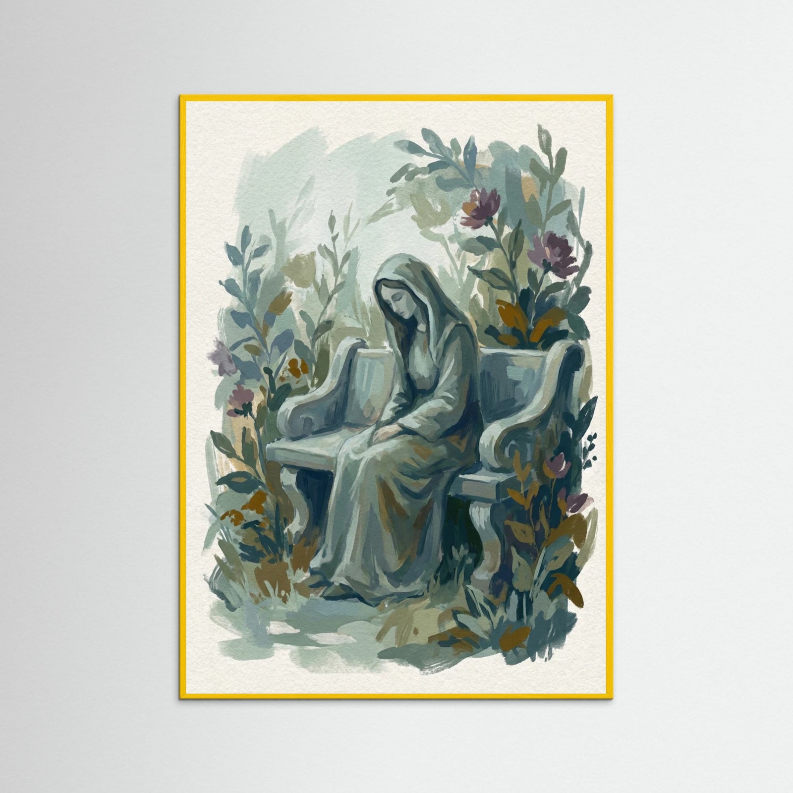 Yellow Wood Hidden Garden Portrait