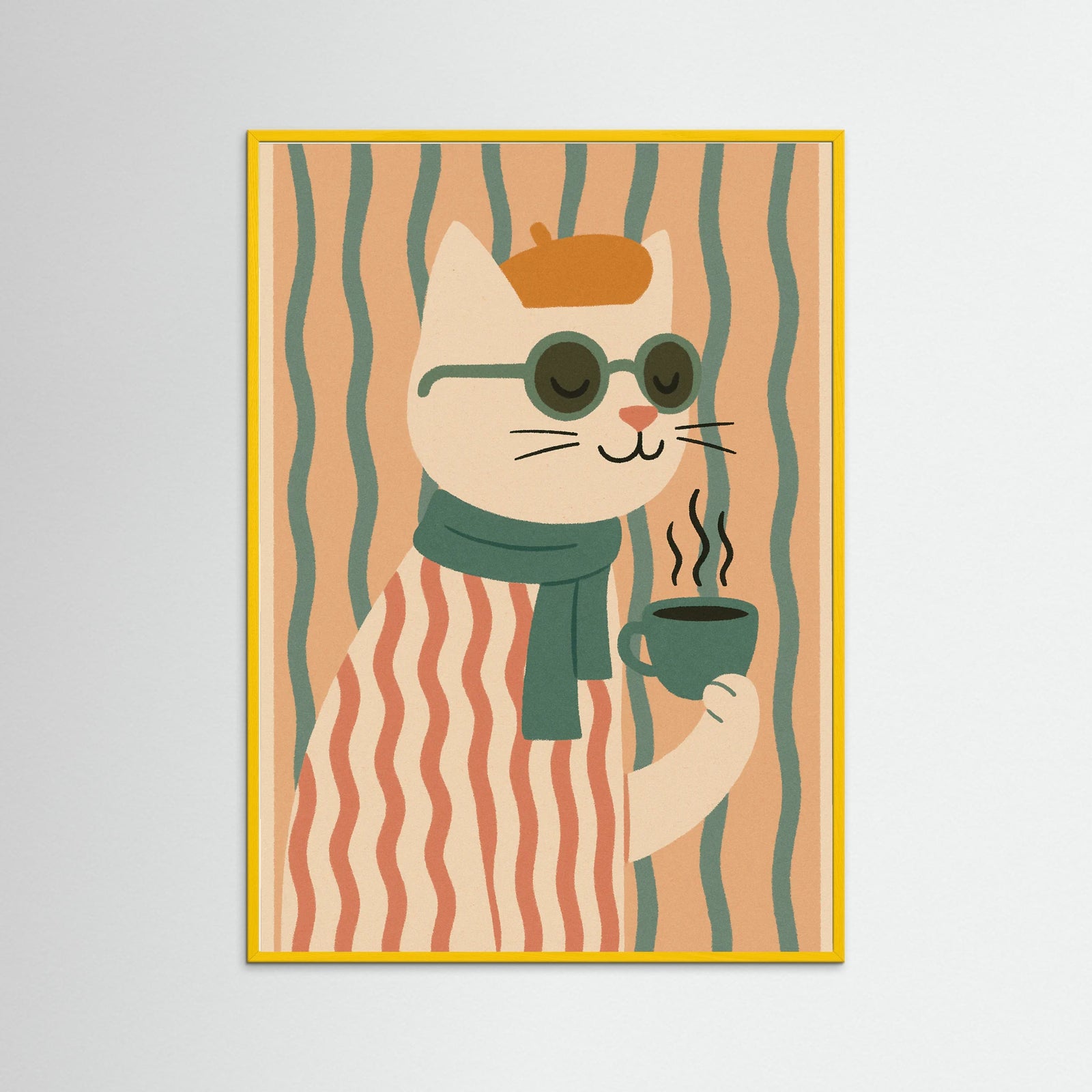 Yellow Wood Hipster Hound