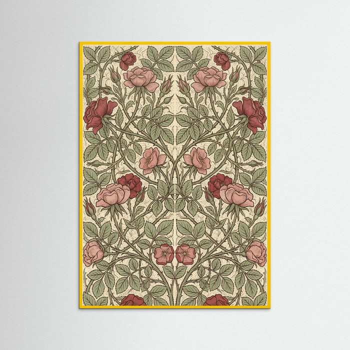 Yellow Wood Honeysuckle Pattern 1876