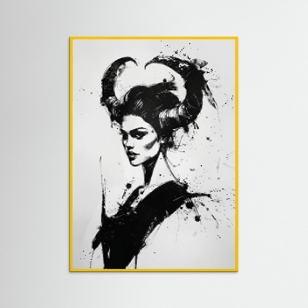 Yellow Wood Horned Enigma