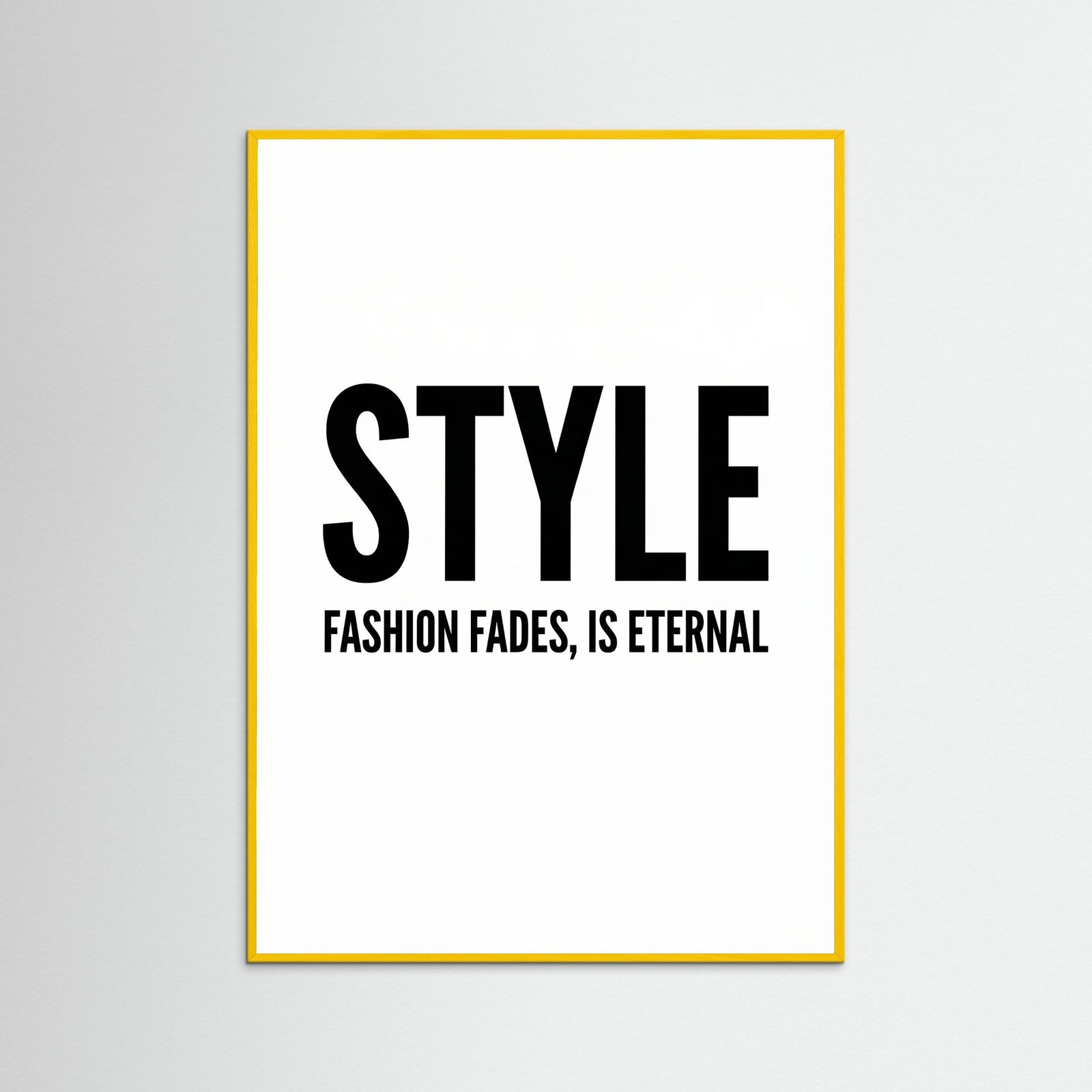 Yellow Wood I Am Fashion