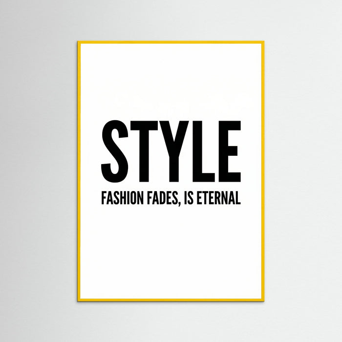 Yellow Wood I Am Fashion