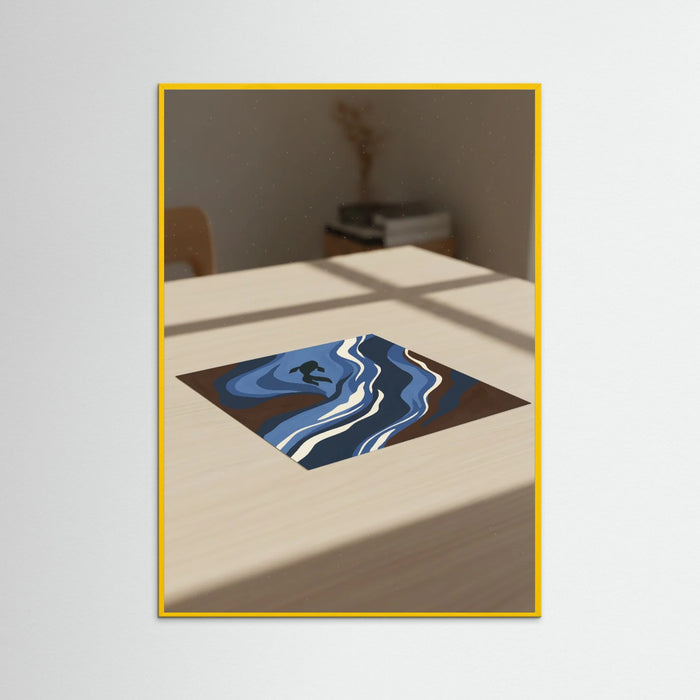Yellow Wood Indigo Bloom Brown