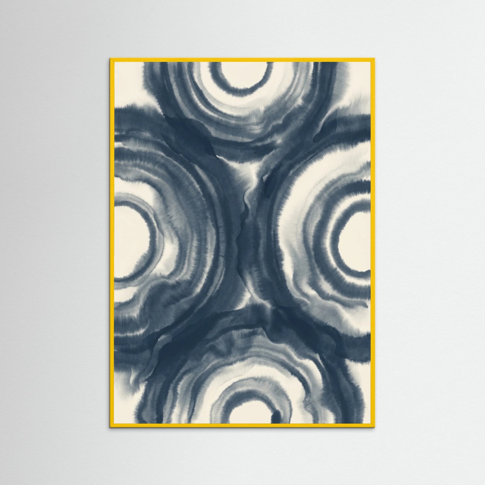 Yellow Wood Indigo Lattice