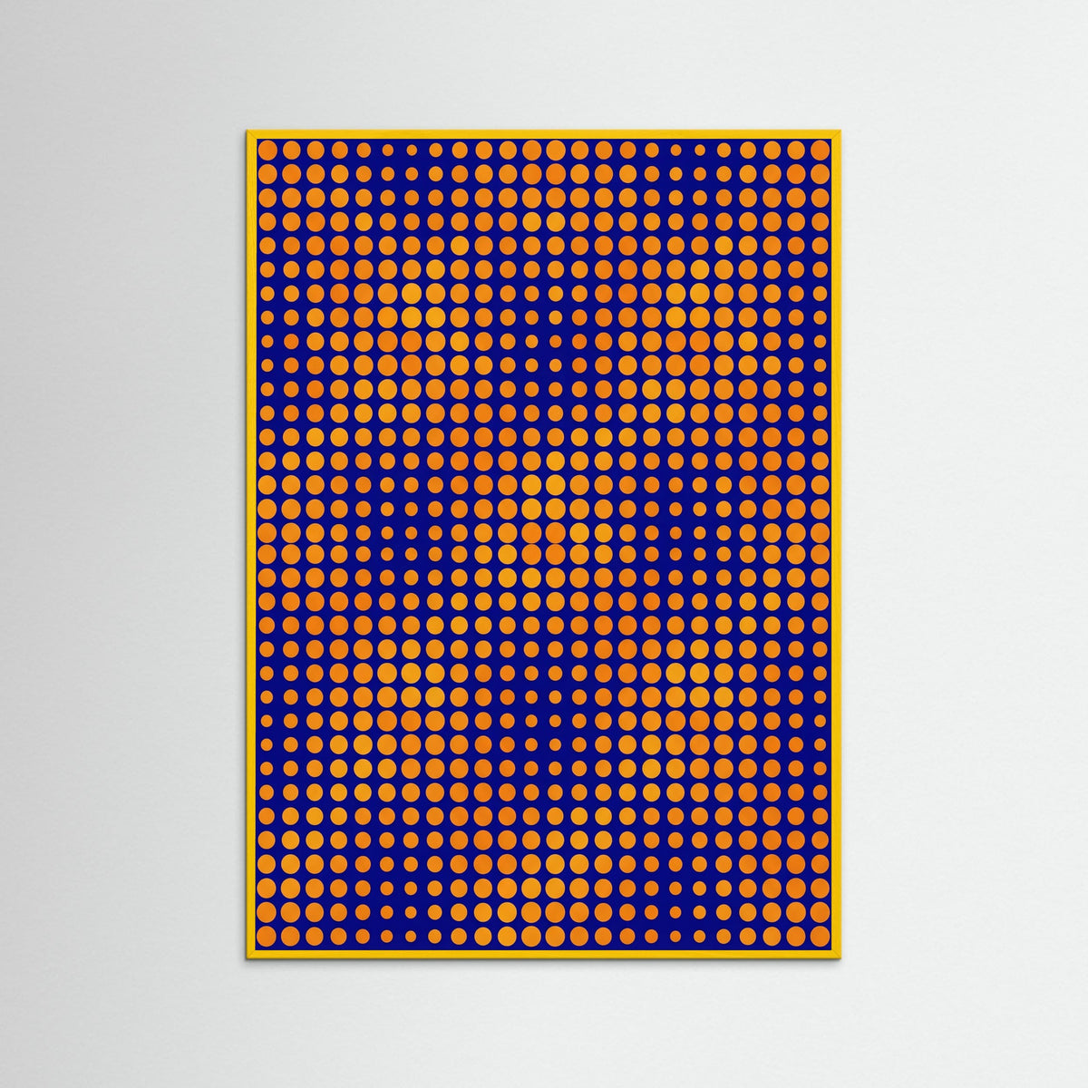 Yellow Wood Infinite Dots