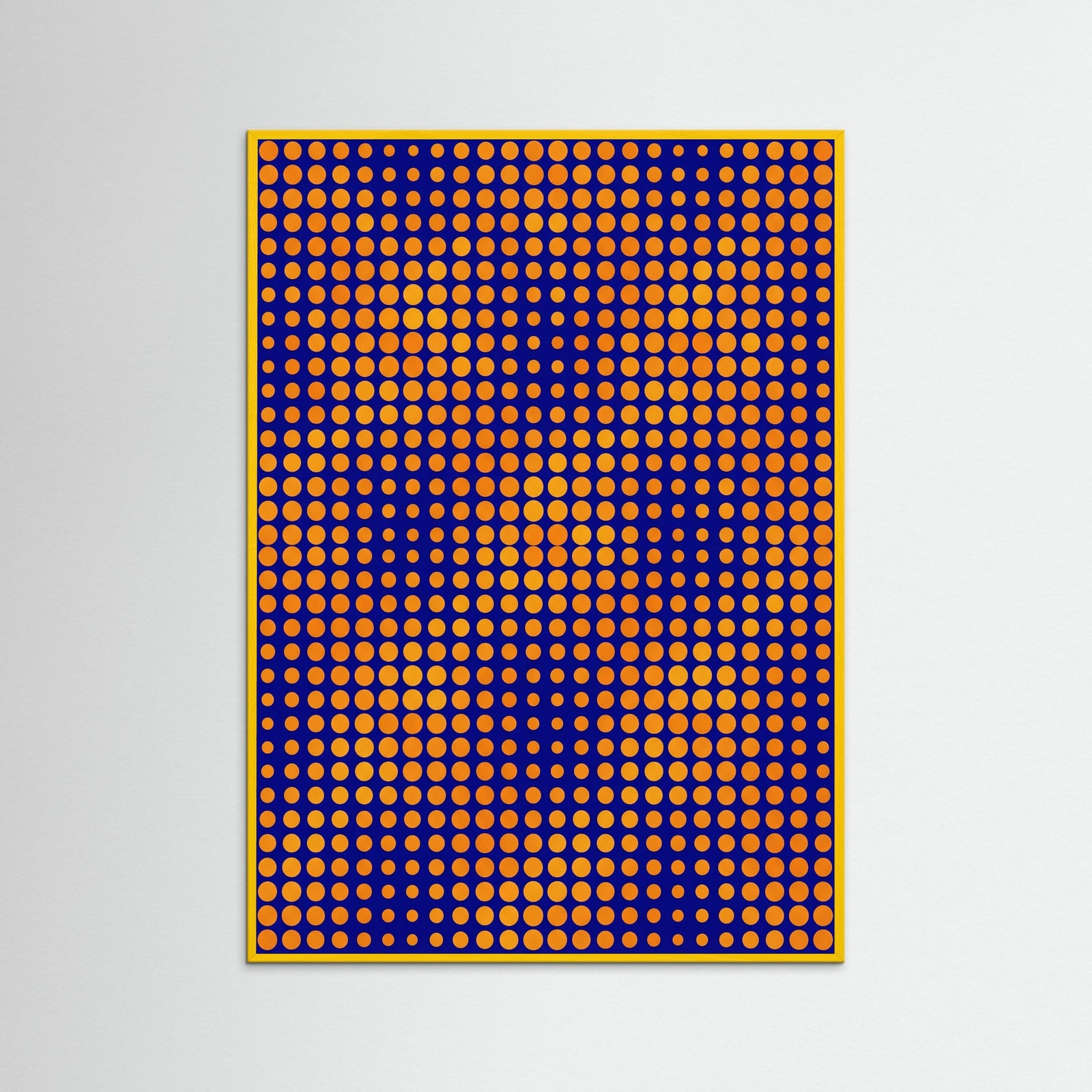 Yellow Wood Infinite Dots