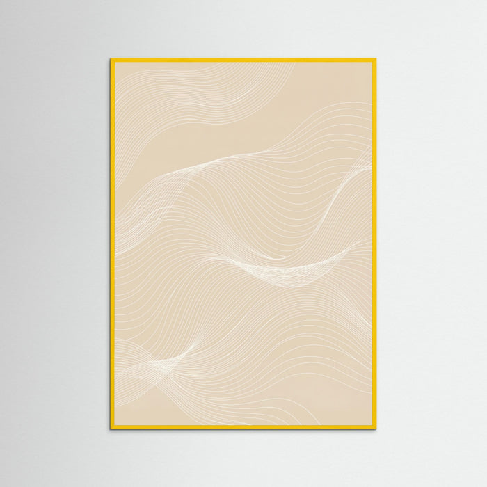 Yellow Wood Intertwined Flow