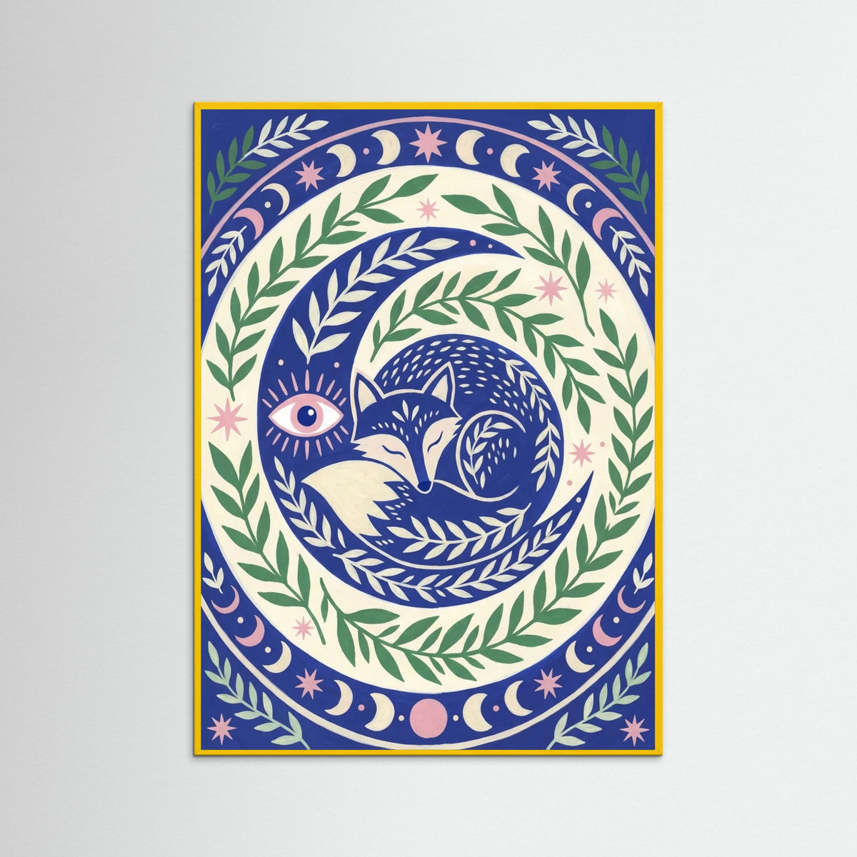 Yellow Wood Intertwined Spirit