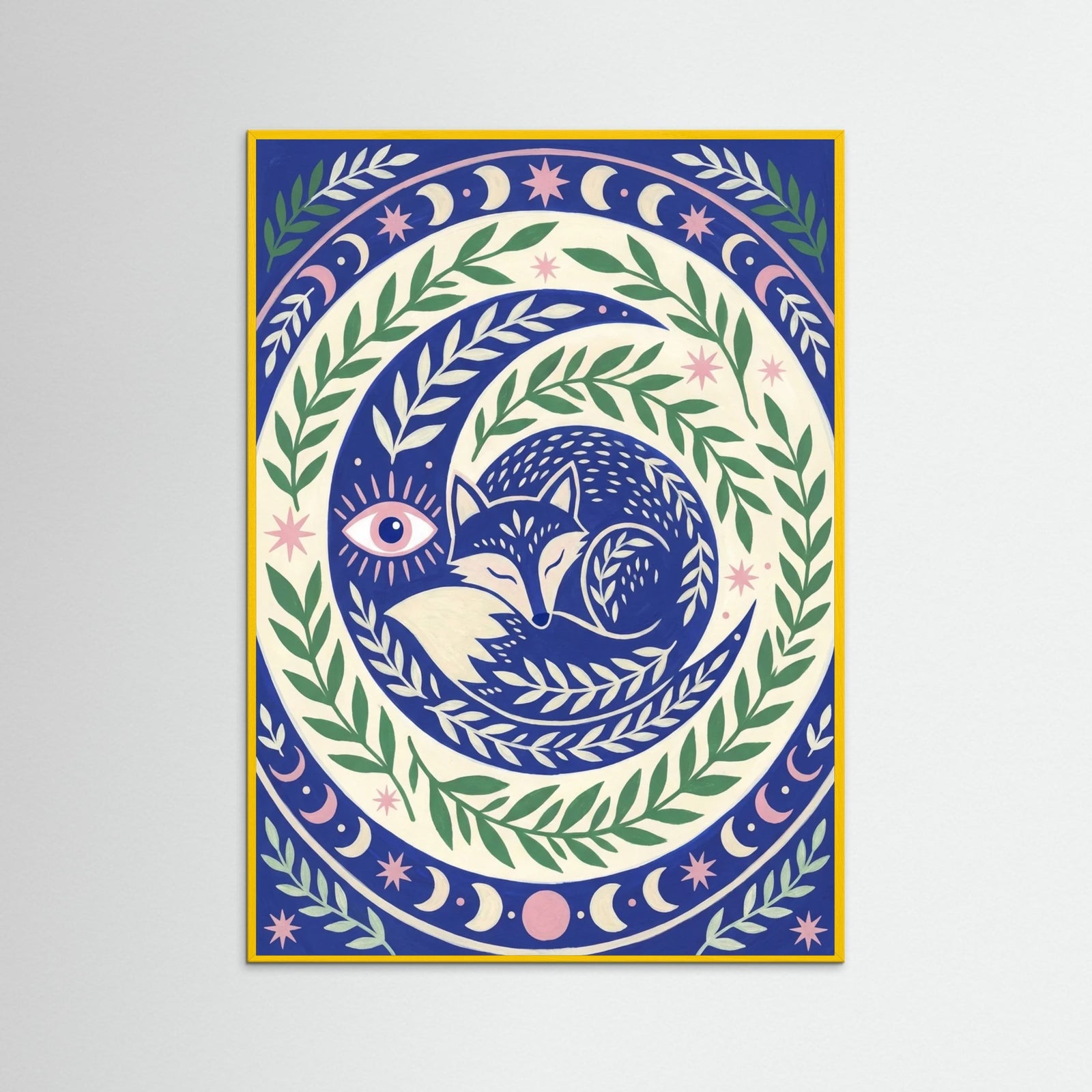 Yellow Wood Intertwined Spirit