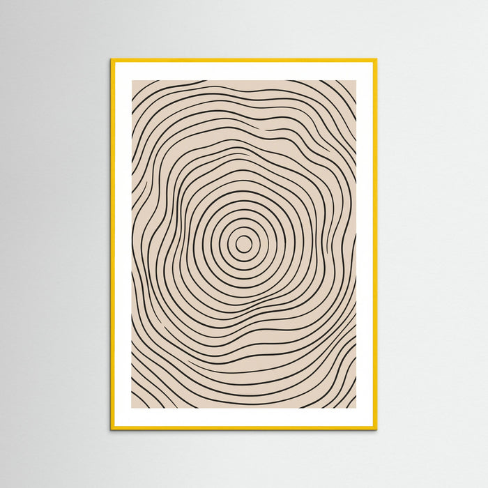 Yellow Wood Interwoven Serenity