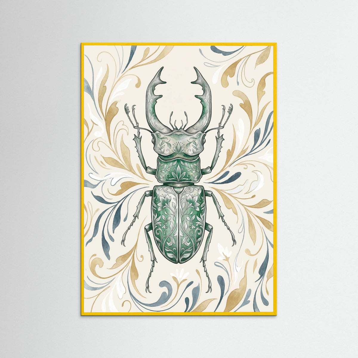 Yellow Wood Intricate Moths