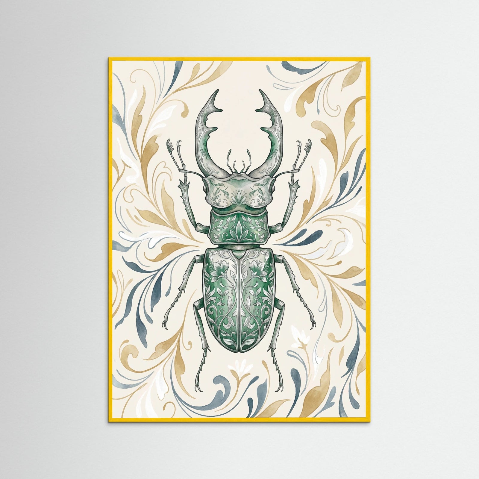 Yellow Wood Intricate Moths