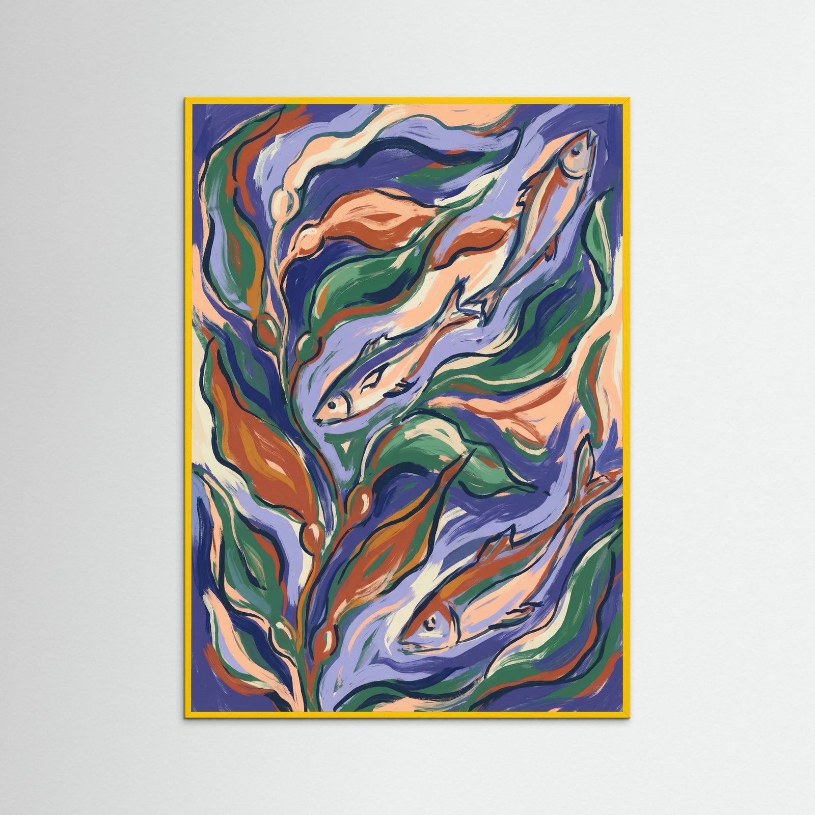 Yellow Wood Joyful Arrangement