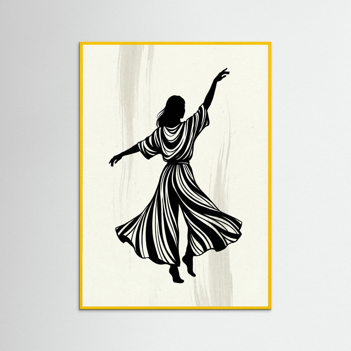 Yellow Wood Joyful Leap