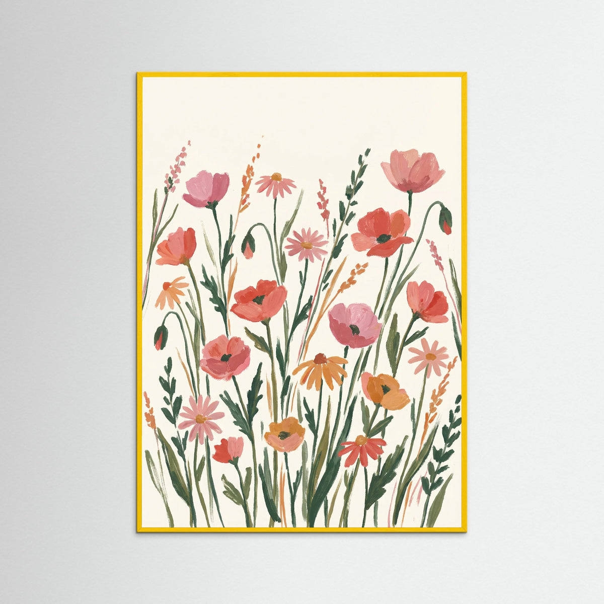 Yellow Wood Joyful Spring Bouquet