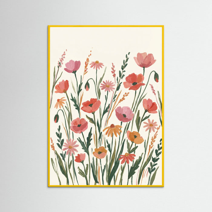 Yellow Wood Joyful Spring Bouquet