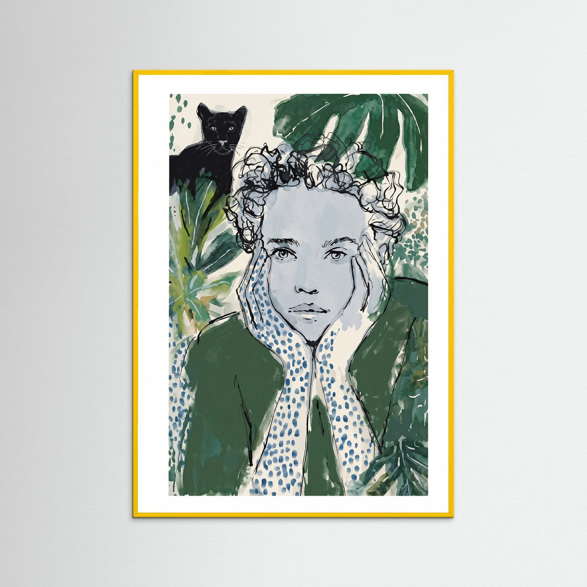 Yellow Wood Jungle Gaze