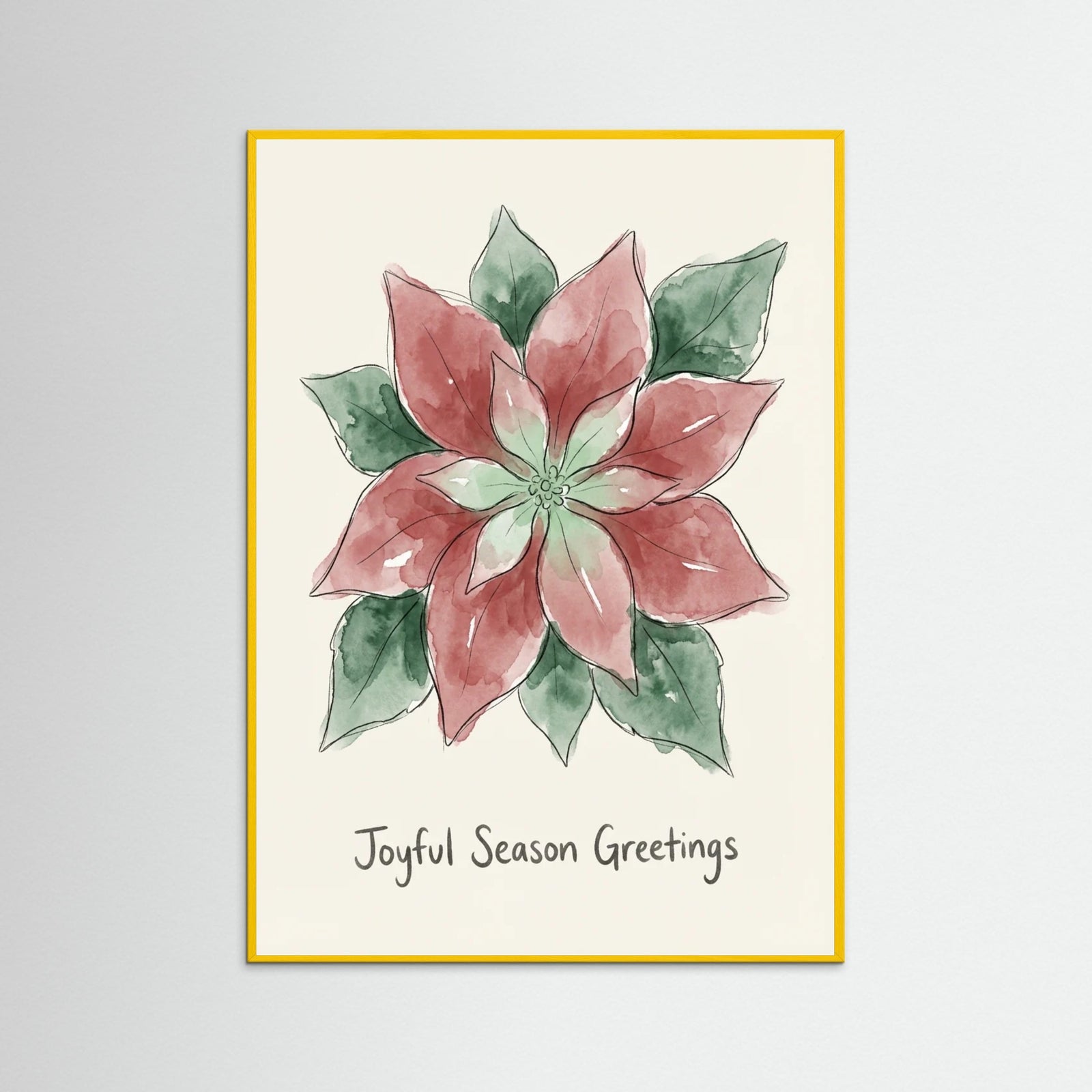 Yellow Wood Kissmas Bloom