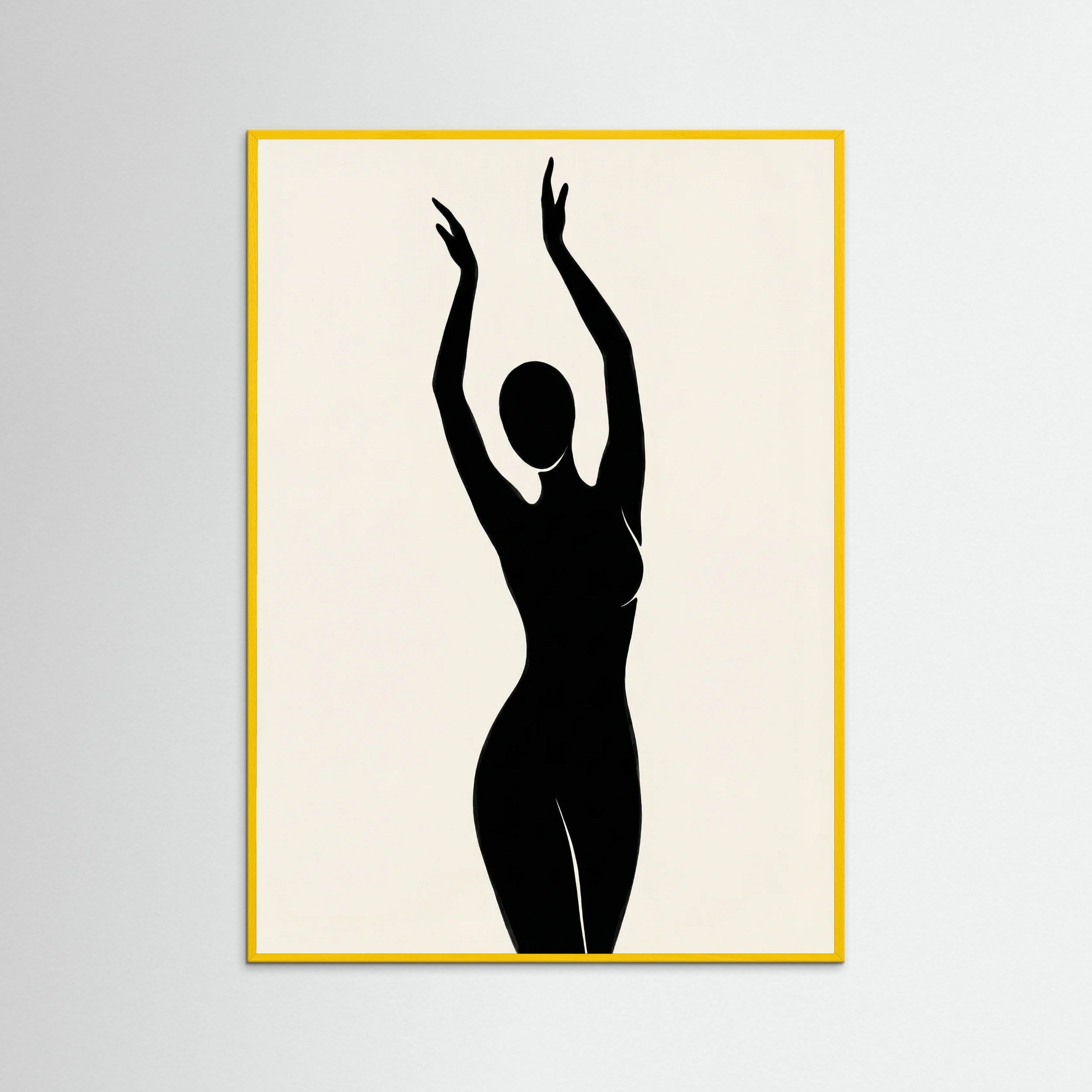 Yellow Wood Kneeling Form