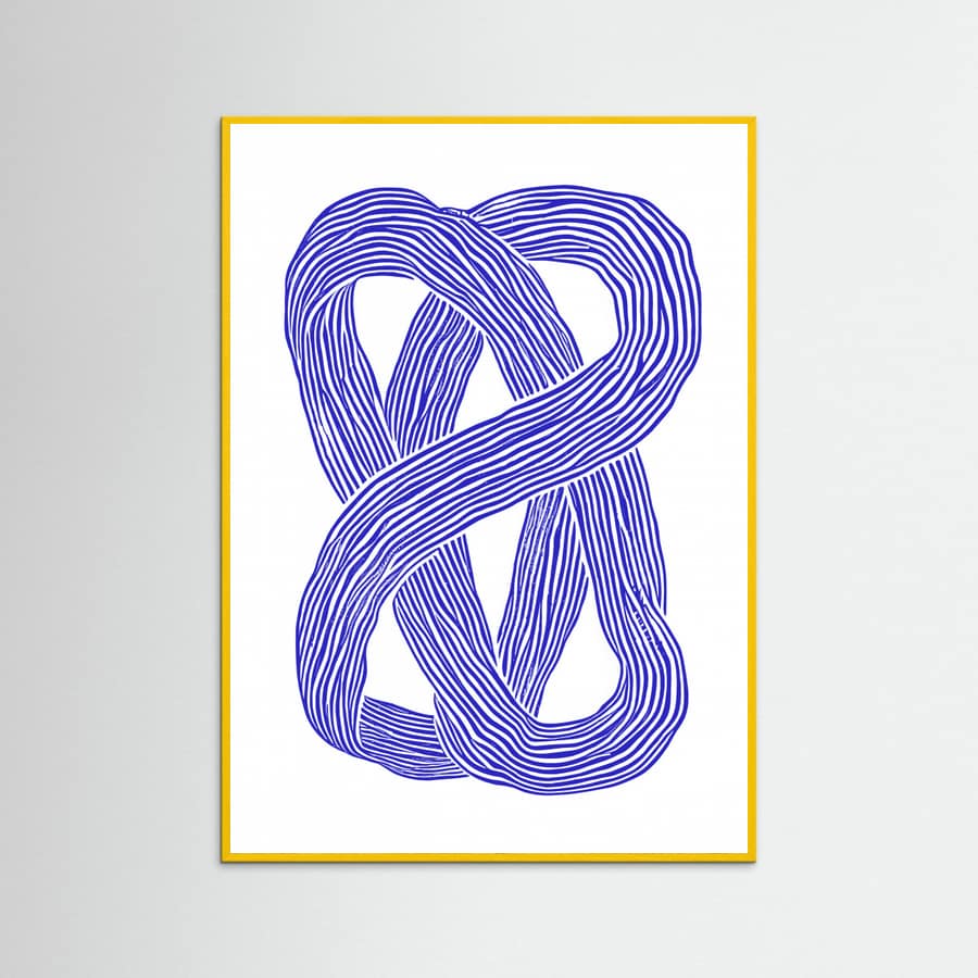 Knots No 3 Poster – Poster und Kunstdruck