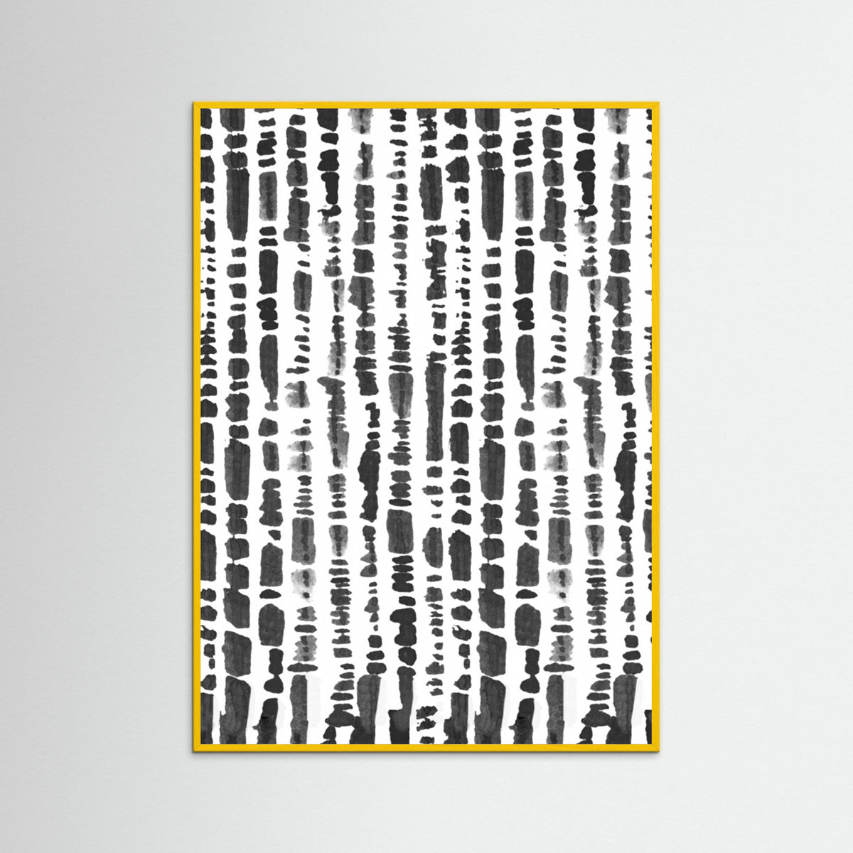 Yellow Wood LINEAR Poster