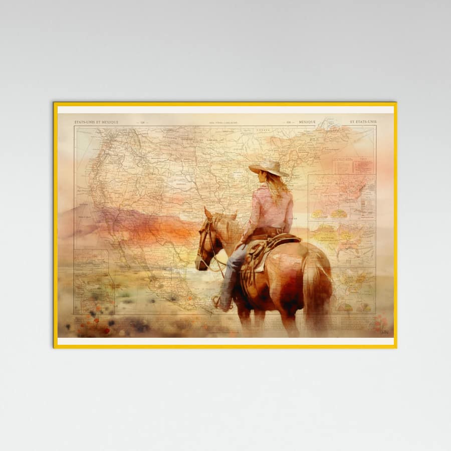 Yellow Wood Land of the Brave Poster