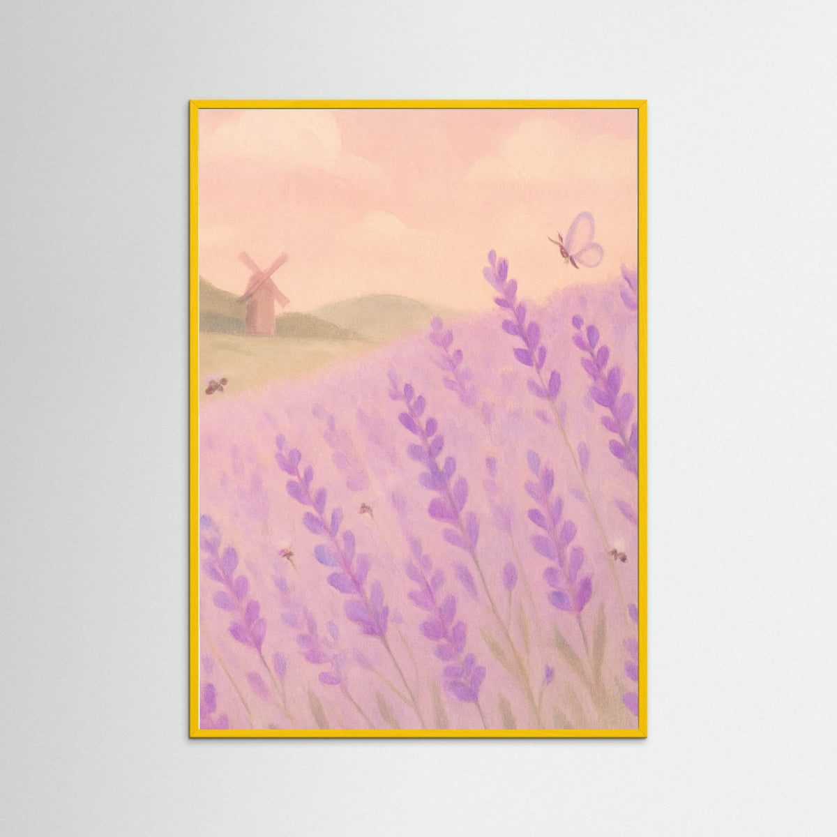 Yellow Wood Lavender Dreams