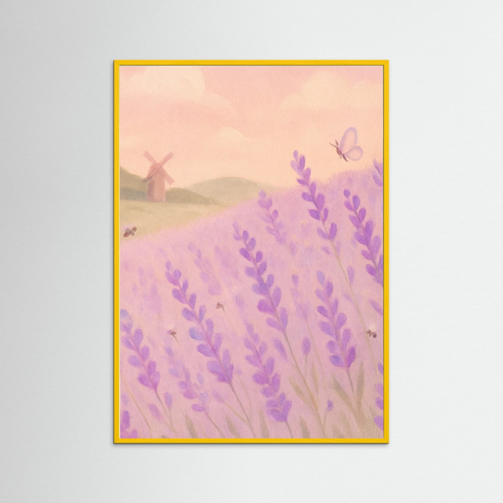 Yellow Wood Lavender Dreams