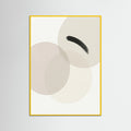 Yellow Wood Layered Forms Lightbeige