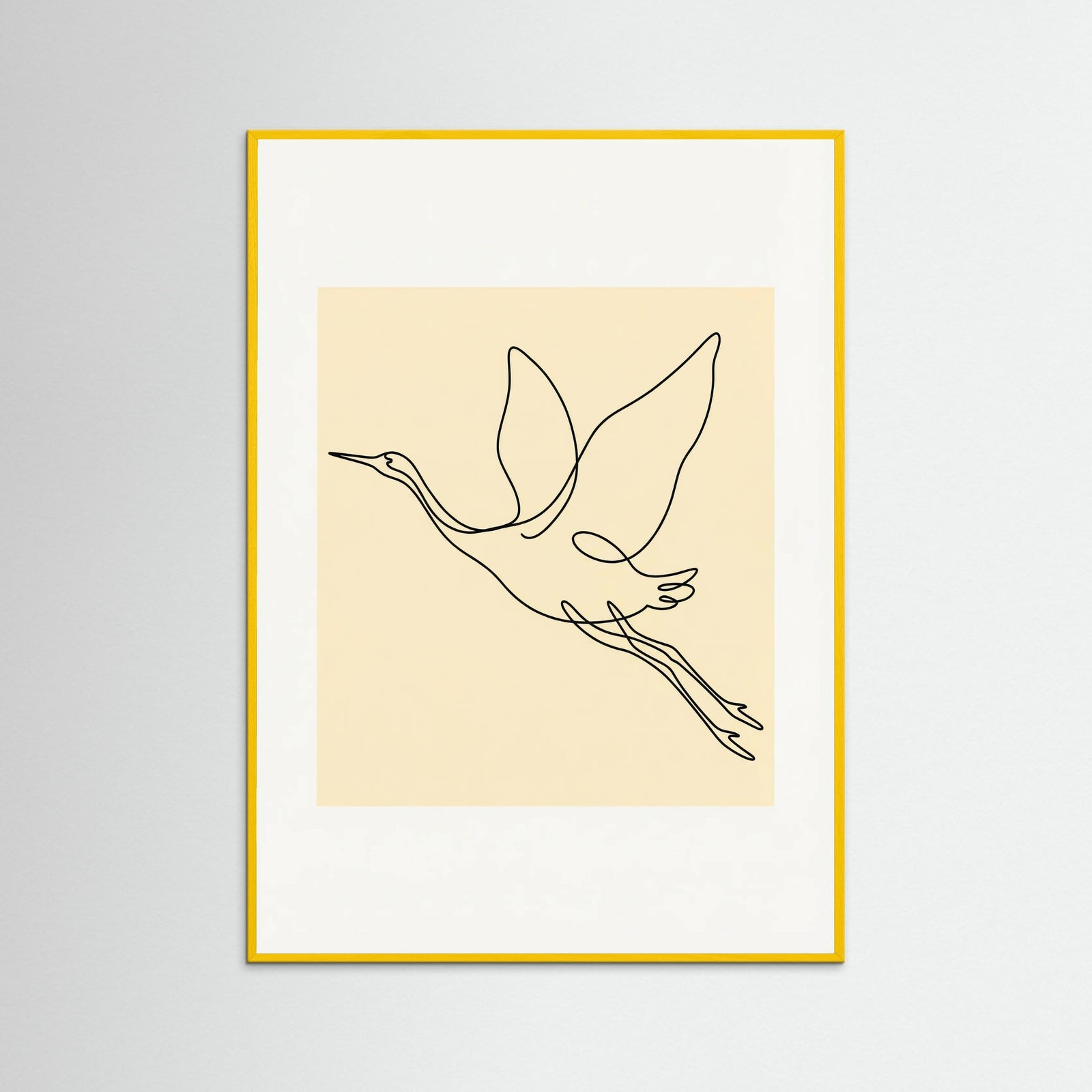 Yellow Wood Le Chien Line Art