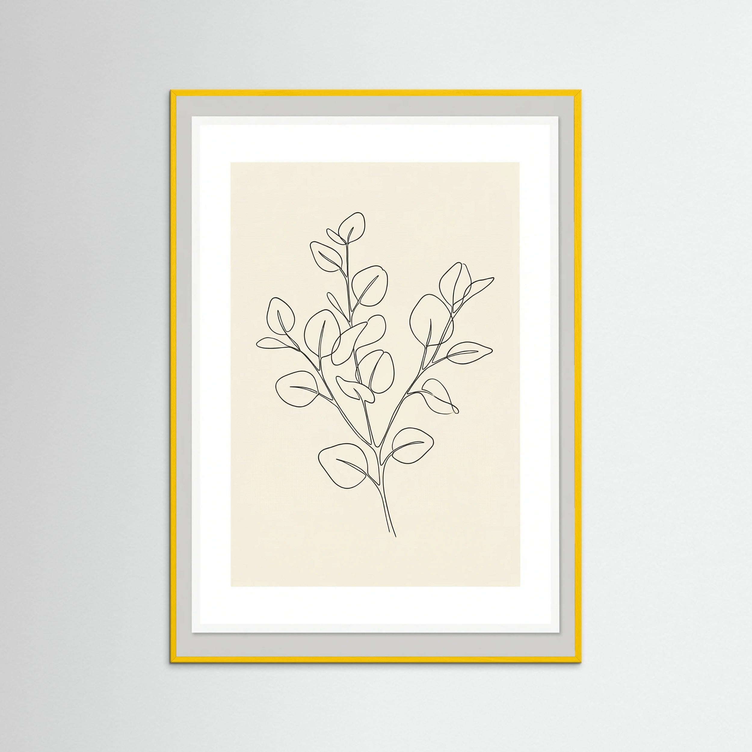 Yellow Wood Lemon Zest Sketch