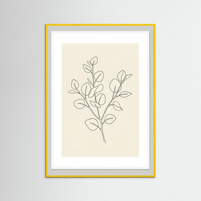 Yellow Wood Lemon Zest Sketch