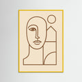 Yellow Wood Line Portrait