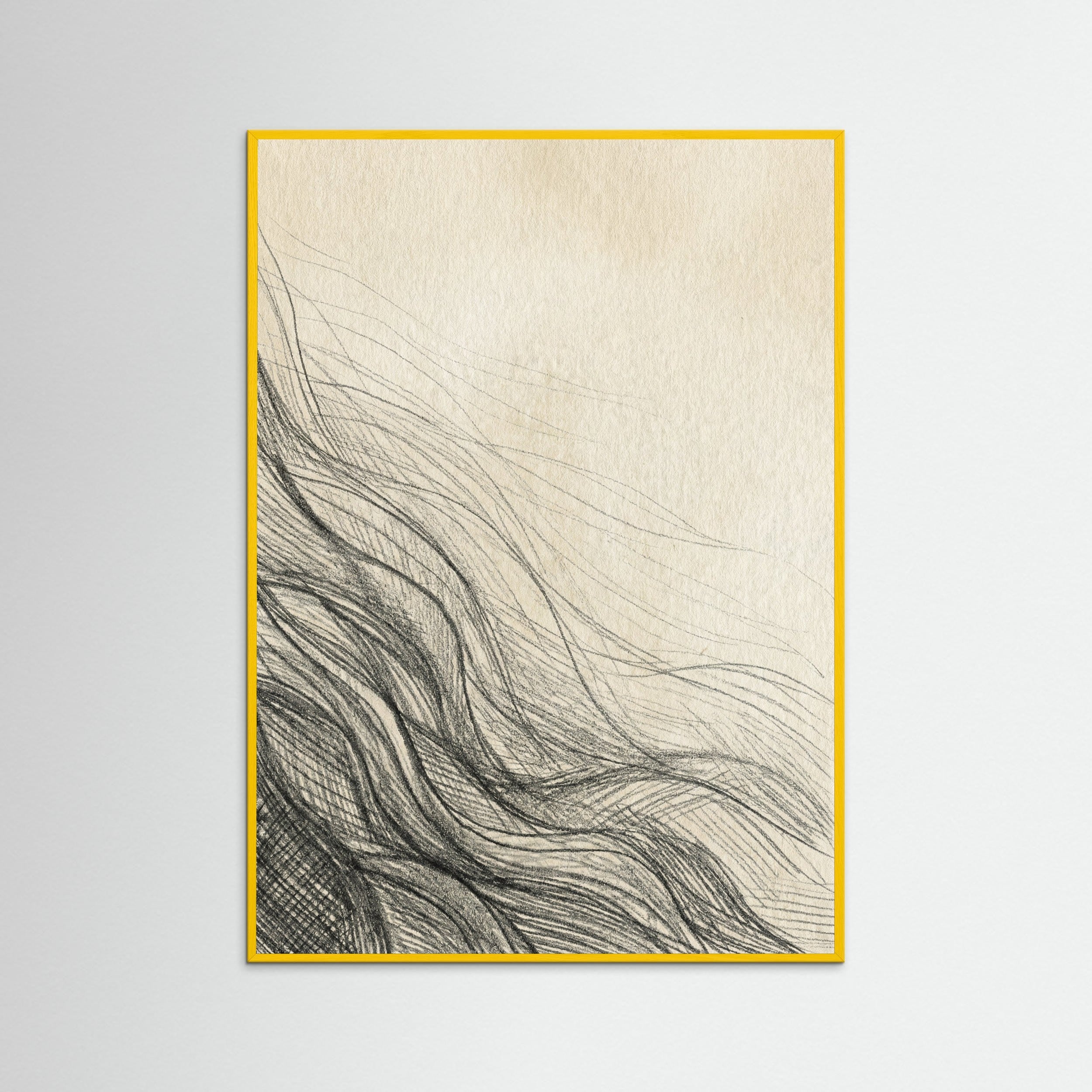 Yellow Wood Linear Abstraction