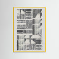 Yellow Wood Linear Echoes 1 Poster