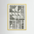 Yellow Wood Linear Echoes 2 Poster