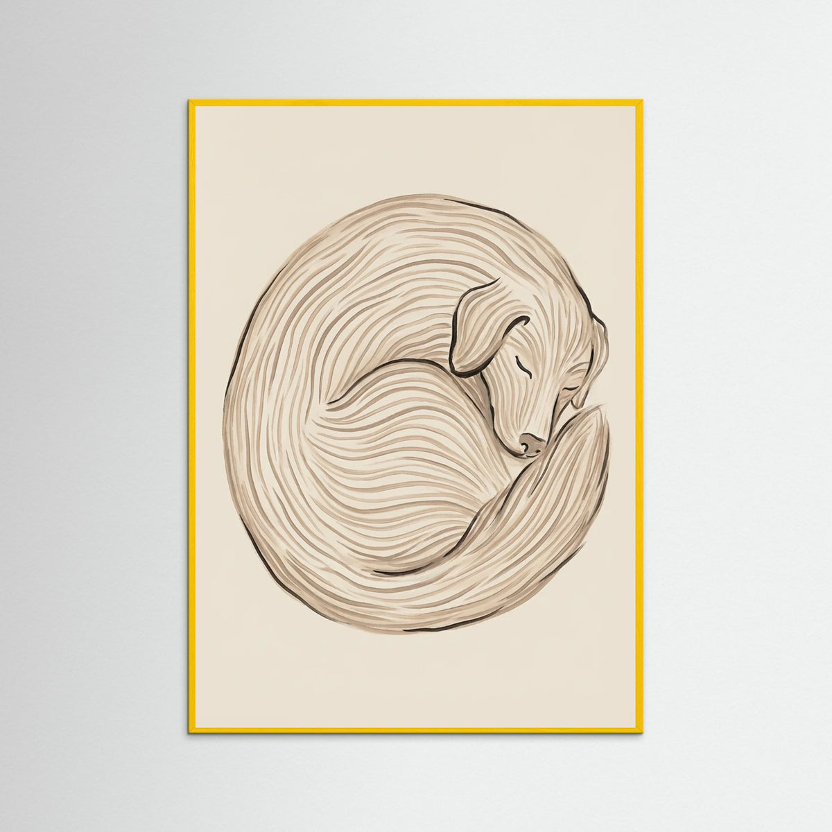 Yellow Wood Linear Recline