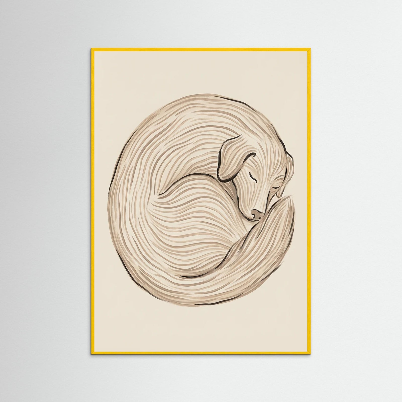 Yellow Wood Linear Recline