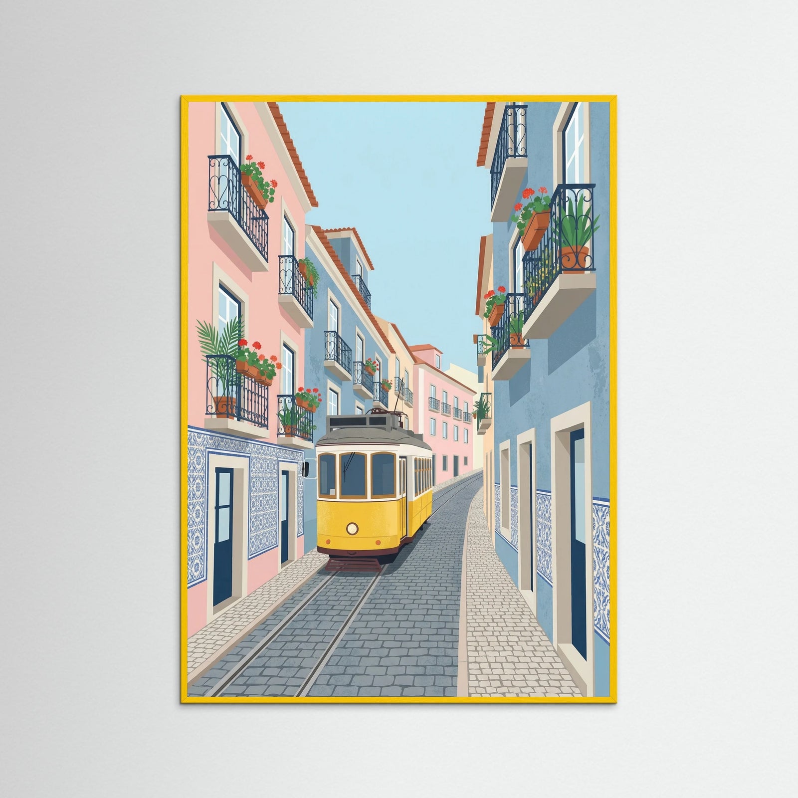 Yellow Wood Lisbon Balcony View