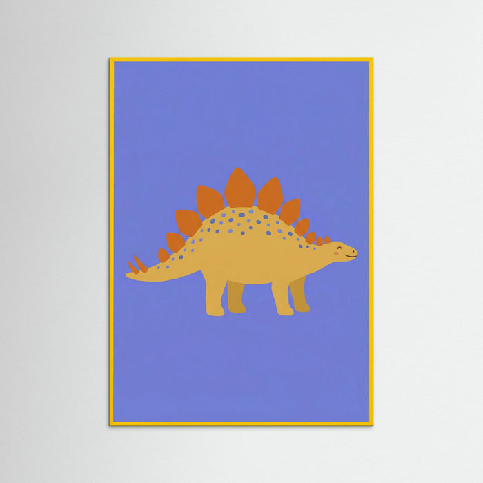 Yellow Wood Long Neck Dino