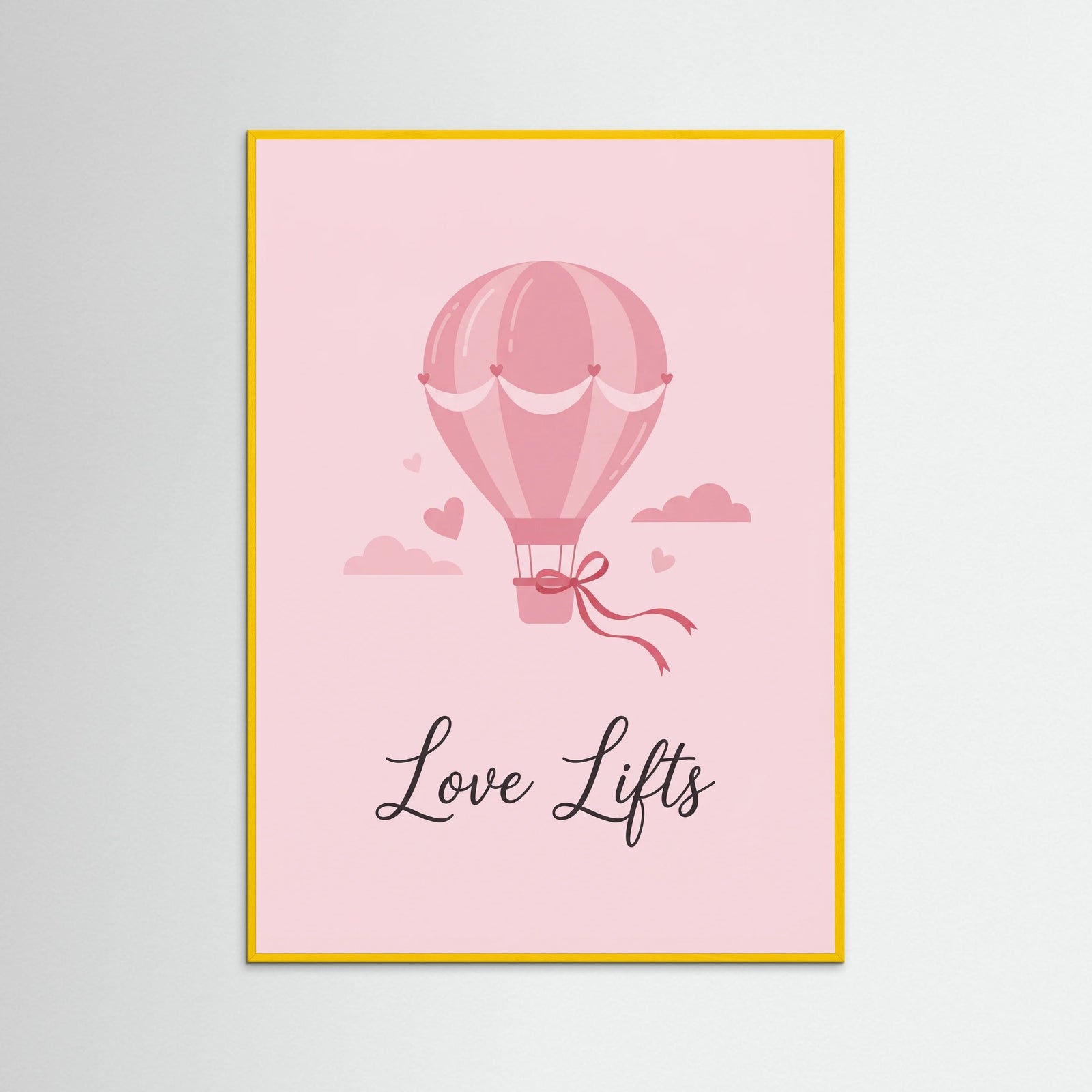 Yellow Wood Love Ace Card